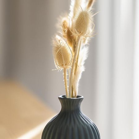A-Rosa Travemuende Hotel Lubeck Exterior photo Dried Lagurus in a vase
