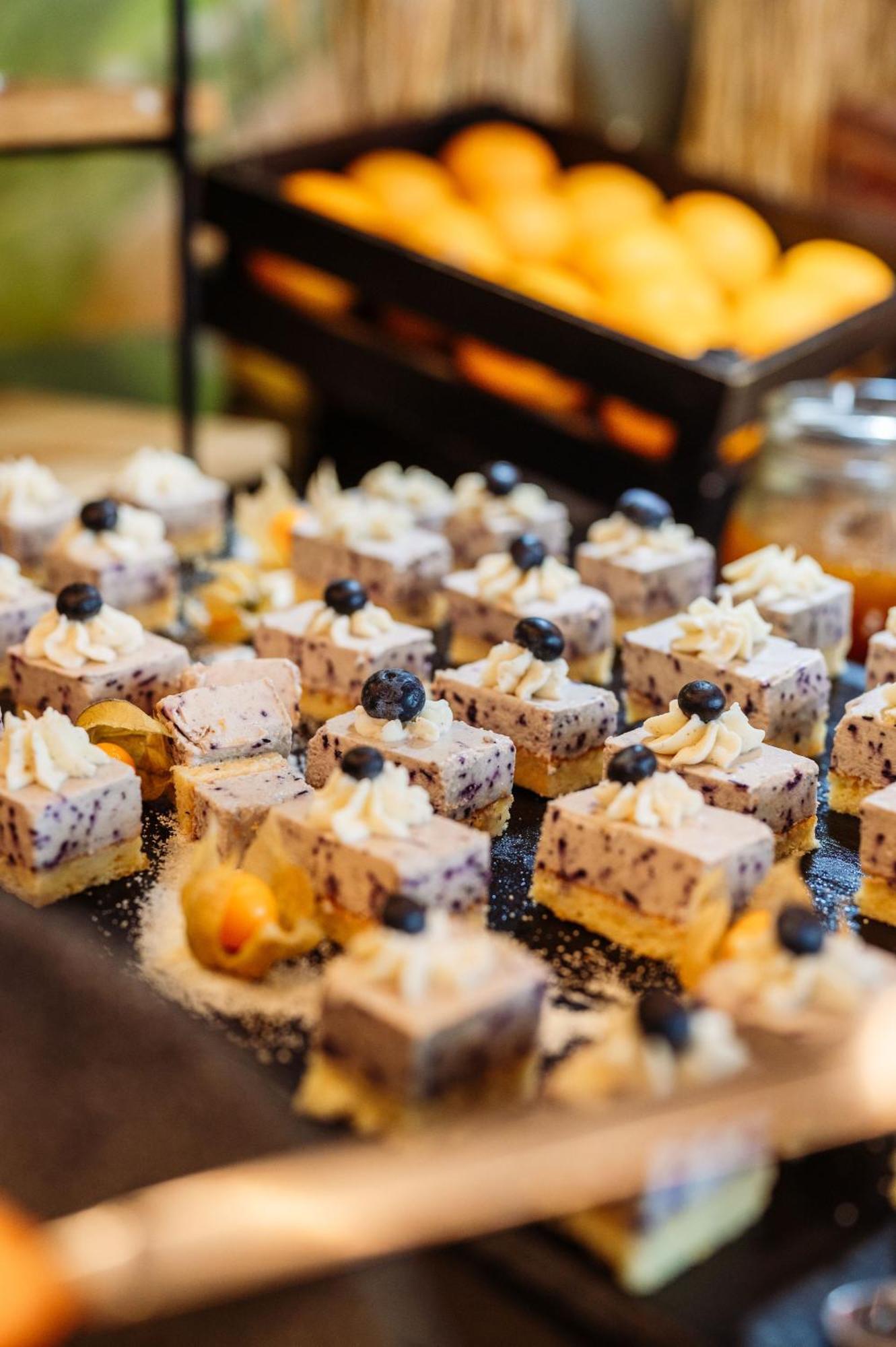 A-Rosa Travemuende Hotel Lubeck Exterior photo A selection of petit fours